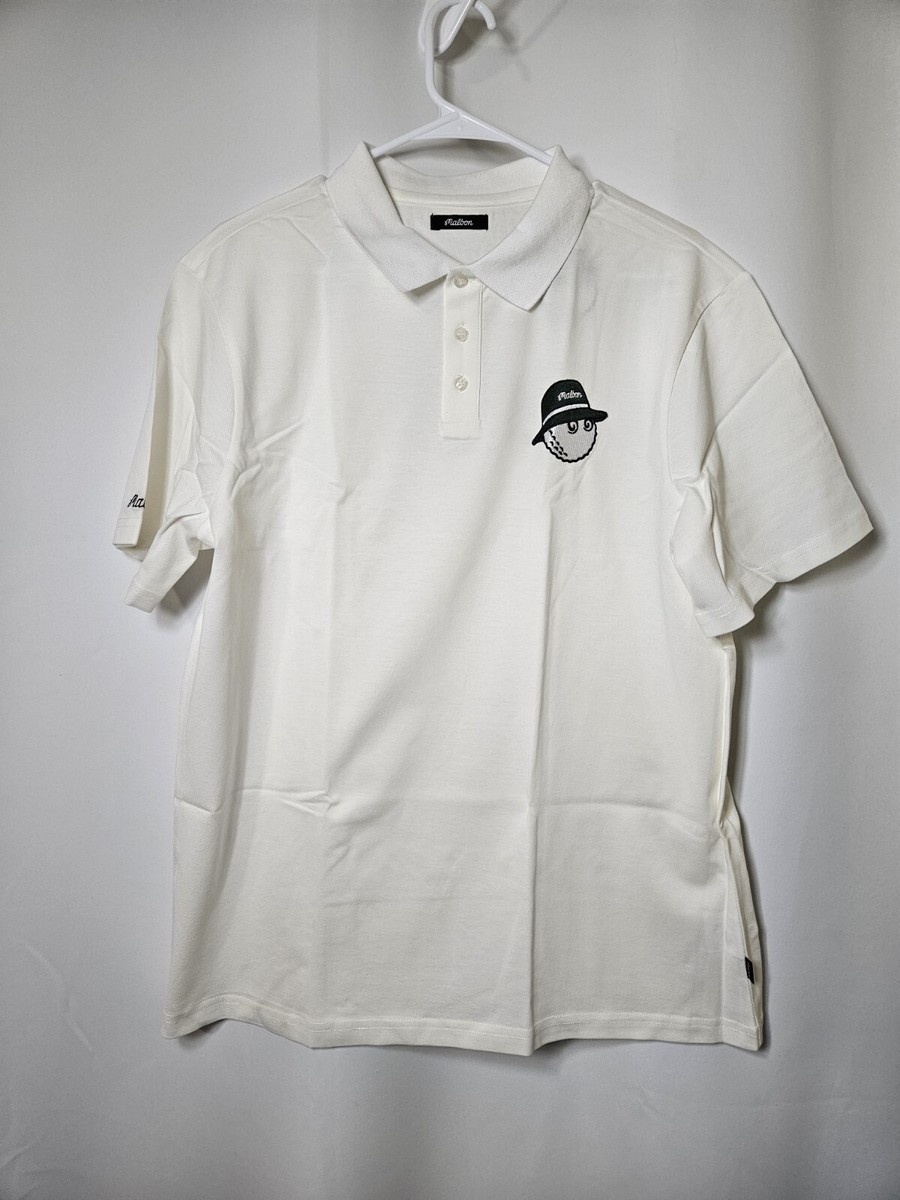 Malbon Cooper Polo. Available in White, Green and Black