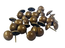 13/16" Head French Natural Decorative Furniture Upholstery Nails Tacks - 100 Pcs
