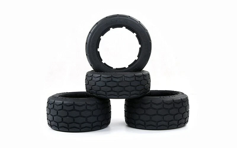 Autobahn Vorderseite Rückseite Reifen Haut 4pc für 1/5 Hpi Baja 5b 5t 5sc - Bild 4 von 4