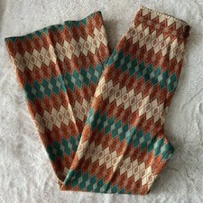 VINTAGE Geometric Patterned Pants DISCO 70s