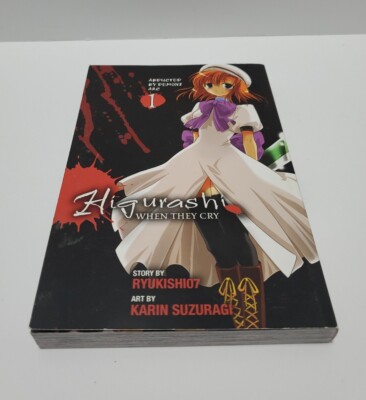 Higurashi ひぐらしのなく頃に　英語 English Manga Higurashi When They Cry Abducted By Demons Arc Vol 1 English Manga