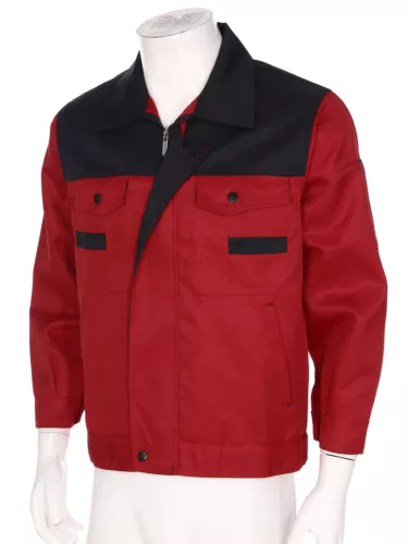 Women Men Long Sleeve Work Coat Pocket Shirts Workshop Mechanic Uniform Workwear - Bild 62 von 104