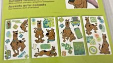 Scooby-Doo Removable Reusable Self Stick Accent Stickers 35 in total