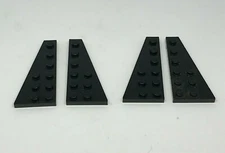 LEGO: 4x corner plate 6 x 3 - ref 54384 54383 black - set 76023 75211 10175 75179