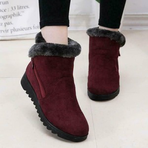Botas De Nieve Cálidas Botines De Invierno Para Mujer Zapatos Impermeables  Moda | eBay