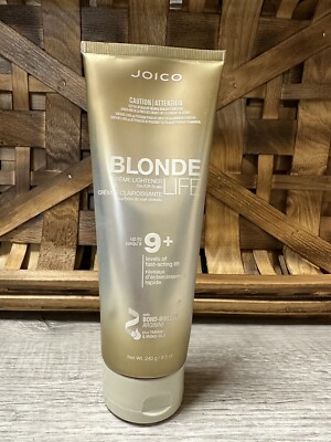 Joico Blonde Life Creme Lightener on-/off-Scalp 8.5 Oz  NEW Free shipping