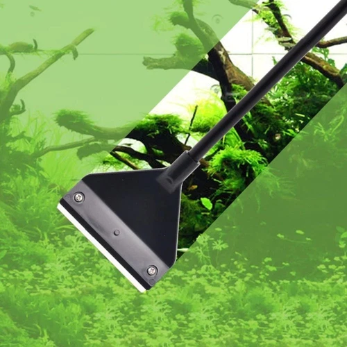 Aquarium Stainless Steel Fish Tank Algae Removal Scraper Aquatic Cleaning Tool - Bild 10 von 34