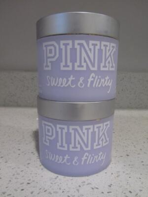 Victoria's Secret PINK Sweet & Flirty body Butter sugar berry grapefruit Lot X2
