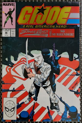 G.I.Joe A Real American Hero #96 (1990) Direct Edition  - Picture 1 of 14