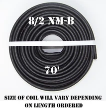 8/2 NM-B x 70' Southwire "Romex®" Electrical Cable