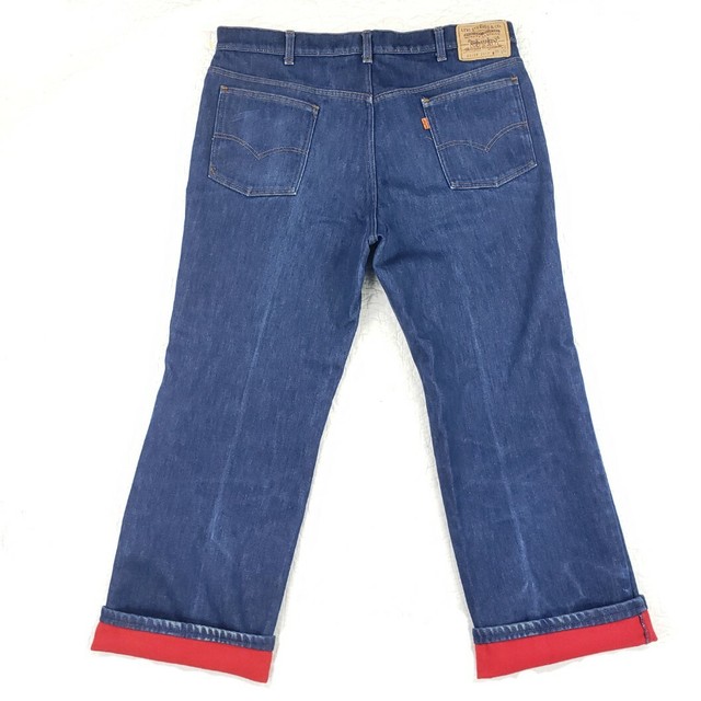 Vtg Levi Fleece Lined Jeans 39103 2517 Size 38x29 USA Made Talon Zipper