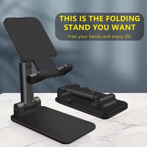 Support de tablette universel réglable support de bureau support pour téléphone portable iPad onglet - Photo 4 sur 26