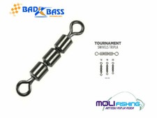 BAD BASS GIRELLA ROLLING TRIPLA IN ACCIAIO MOLTO RESISTENTE PESCA TROTA LAGO 
