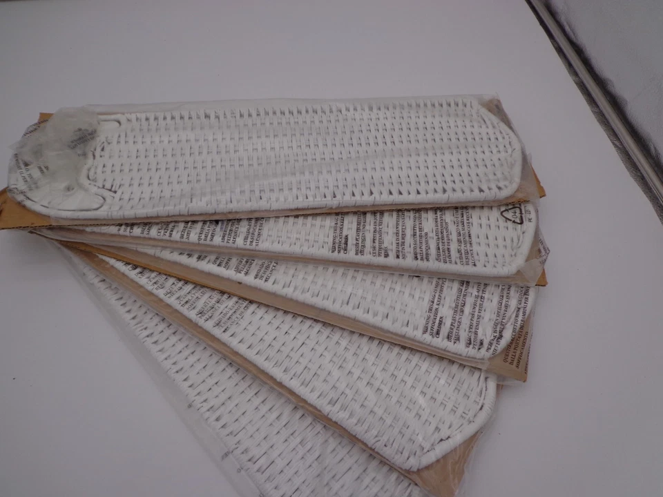 Emerson White Wicker 52in Replacement Blades B52WI 0 - Image 3 of 4