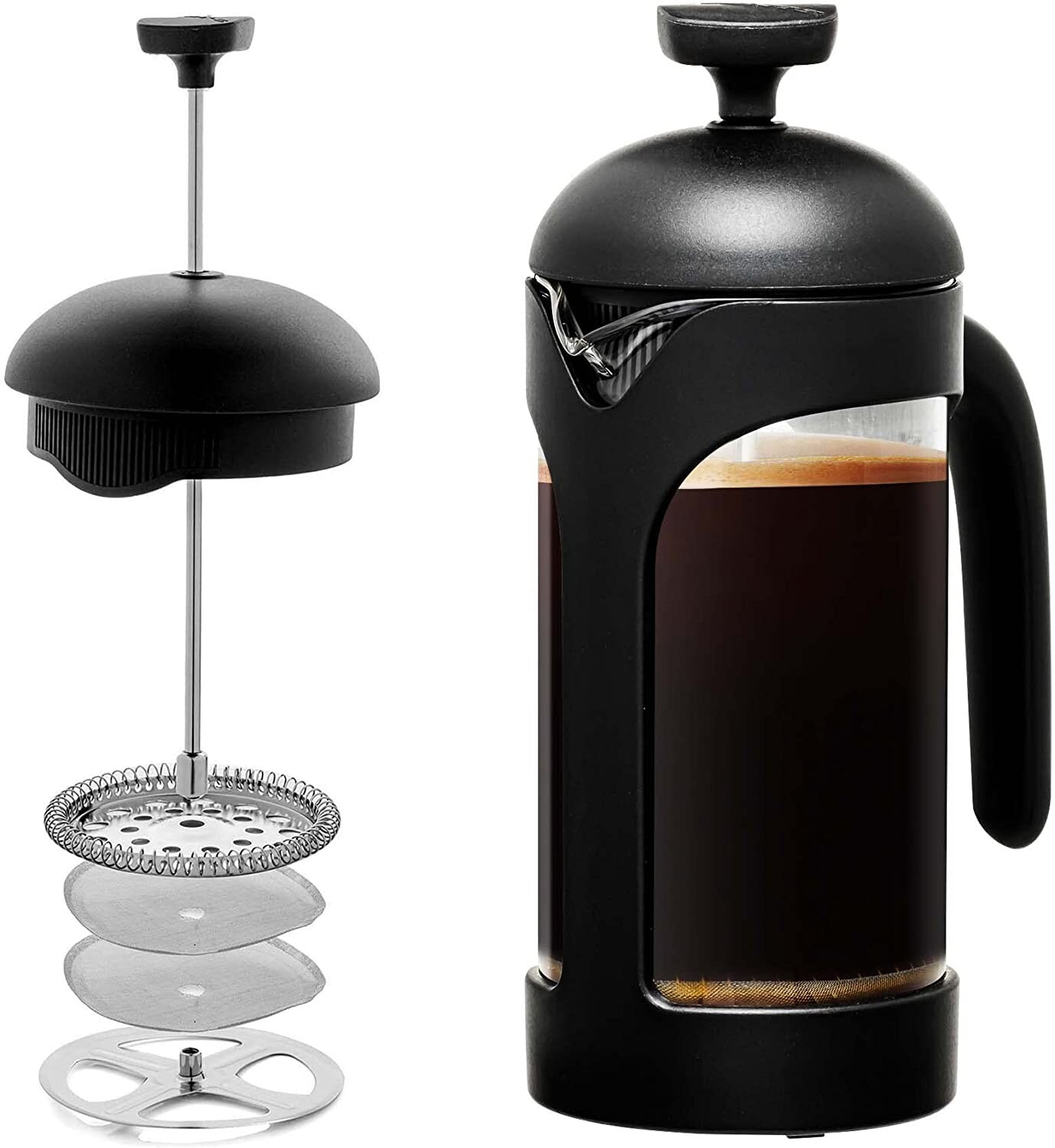 Coffee Tea & Expresso Maker Heat Resistant Black Fpb12b