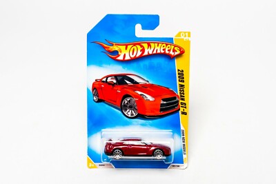 RARE Hot Wheels 2009 Nissan GT-R 1:64 Red Chrome NEW IN BOX | eBay