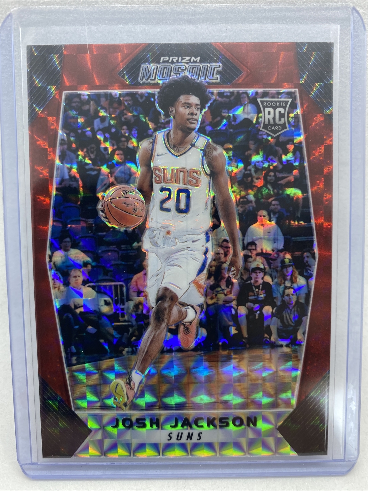 2017-18 Mosaic Red Prizm JOSH JACKSON Rookie RC #46