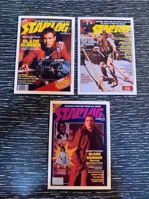 Star Log Magazine 1993 Puzzle Harrison Ford Lot of 3