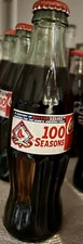 Coca-Cola 8 oz Full Bottle A Century of Boston Red Sox 100 Seasons