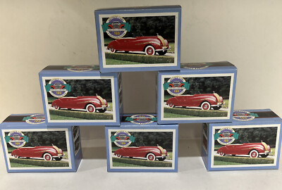 SIX 1992 Panini Antique Cars Factory Sets ((AL61N)