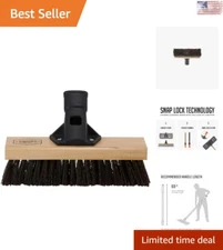 Heavy-Duty 10" Rough and Textured Surface Scrub Brush Head - Premium - Versatile