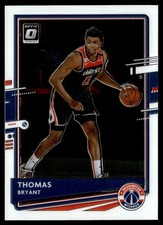 2020-21 Donruss Optic Thomas Bryant Washington Wizards #15