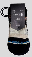NEW Stance Baby 3 Pk Casual Crew Mid Cushion Socks Size 6-12 Months MSRP 20