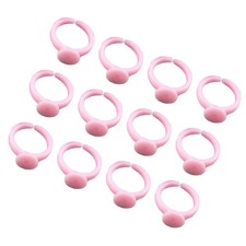 100 Pcs Rings for Little Girls Children's Party Adjustable Holder