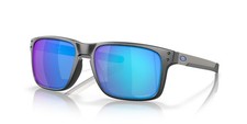 Oakley Men's Holbrook Mix Sunglasses Steel/Prizm Sapphire Polarized (57 mm) - 0O