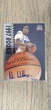 1997 Scoreboard Alvin Williams Auto Platinum /200 SP Rare Toronto Raptors Legend