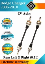 New OE Rear CV Axles For 2006-2010 Dodge Charger 6.1L Lifetime Warranty