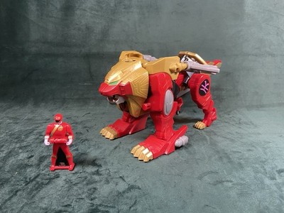 Power Rangers Super Megaforce Wild Force Red Lion With Key, Missing Missiles