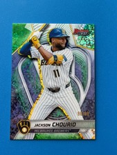 2025 Bowman's Best Jackson Chourio Green Mini Diamond Refractor /99