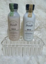 FRESH MILK BODY LOTION BODY CLEANSER 75ml/2.5oz NEW SEALED FOR THE SET