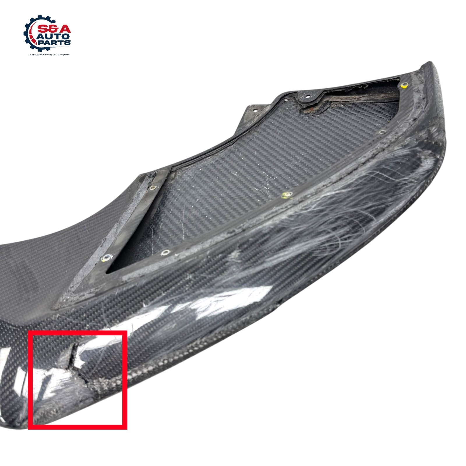 2015-2019 Bentley Bentayga Front Lip Carbon Fiber Spoiler