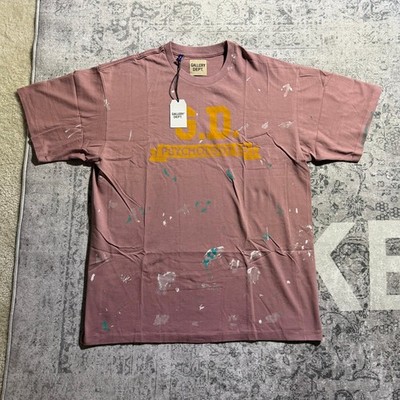 Gallery Dept G.D. Psychology Ed. T-Shirt Size Medium Mauve Paint Splatter USA