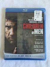 Children of Men Blu-ray NEW SEALED Clive Owen Sci-Fi Thriller Alfonso Cuar n