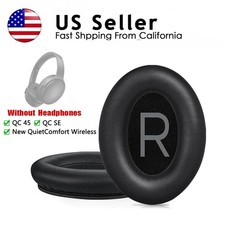 Ear Pads Soft Cushion Headphones For Bose QuietComfort QC45 / QC SE Replacement