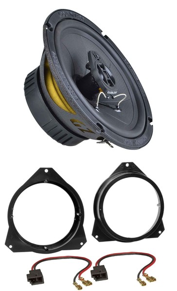 Ground Zero 2-Wege 120Watt 16,5Cm Lautsprecher FüR Citroen Berlingo Ab 08 Frontt-image