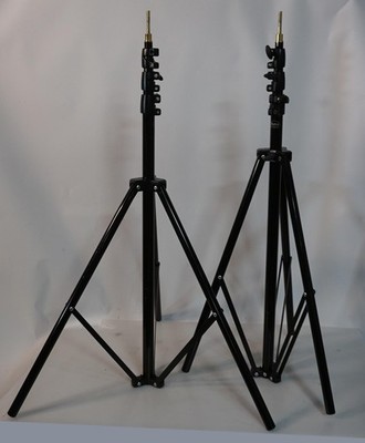 -=LOT 2=-PHOTEK PROFESSIONAL BACKDROP/BACKGROUND SUPPORT 11'+ STANDS PHOTO/VIDEO