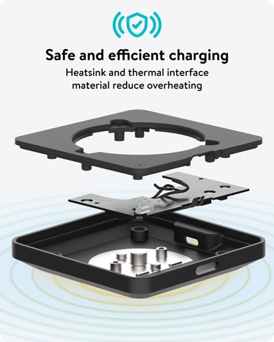 - MagSafe Wireless Charger 15W Qi2 Certified Fast Charging Pad, Compatible wi... - Picture 5 of 9