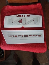 KIA Sorento Emblems For Lift Gate  2023 Model Both Emblems Sold Together