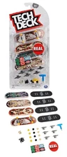 Tech Deck Real Skateboards Ultra DLX Fingerboard 4-Pack New in Package