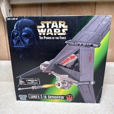 Luke's T-16 Skyhopper The Power of the Force Kenner Hasbro 1996 Star Wars New