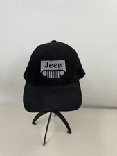 Jeep Wrangler Patch Black Decky Hat Cap Size L/XL Fitted