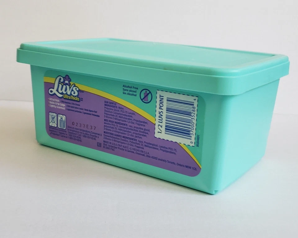 Contenedor dispensador recargable Luvs Ultra Thicks VACÍO 72 unidades 2000 Foto 4 de 4