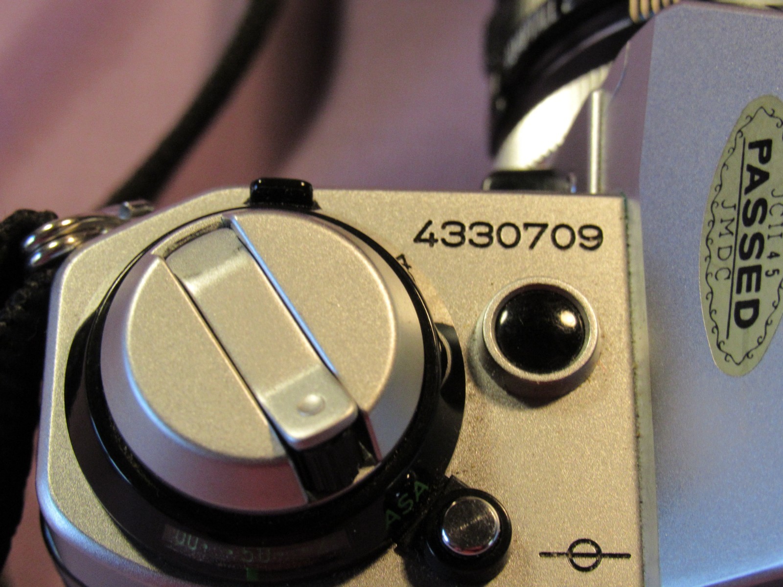 Cannon AE 1 camera with yucksack and misc. attachments