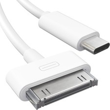 30-Pin to USB C Adapter Cable for iPhone, iPad, iPod   3ft Next-Generation