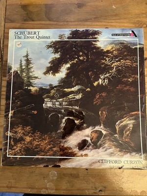 Clifford Curzon Schubert The Trout Quintet LP Ace Of Diamonds SDD185 VG/EX 1968