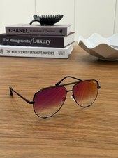 WORN ONCE Men s QUAY High Key 126 Aviator Sunglasses Cat 3 Pre-Owned Excellent